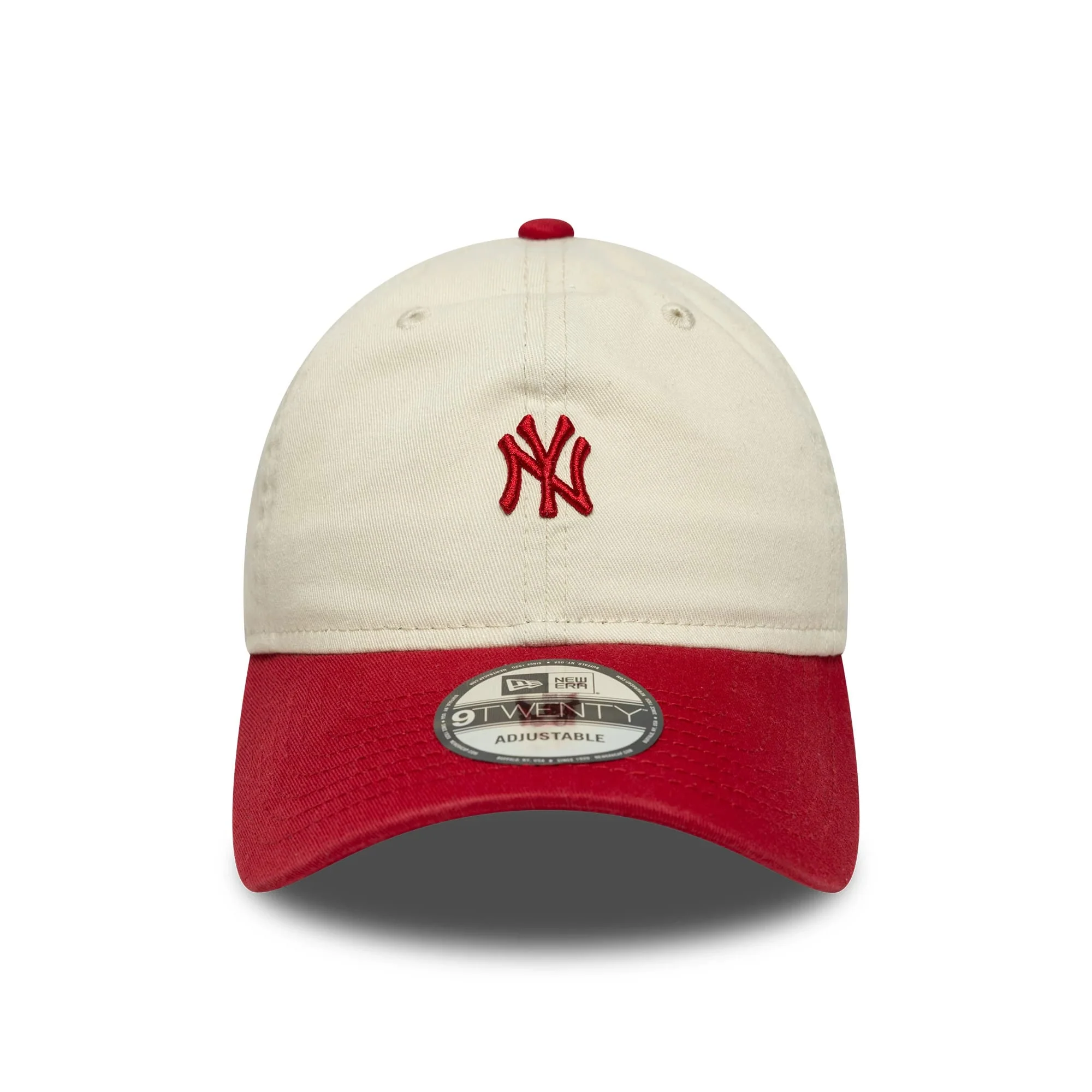 New York Yankees MLB Mini Logo Red 9TWENTY Cap - Image 2