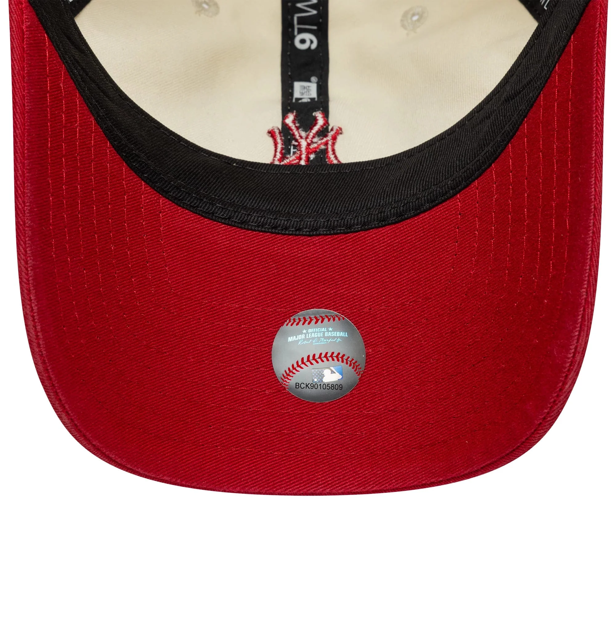 New York Yankees MLB Mini Logo Red 9TWENTY Cap - Image 5