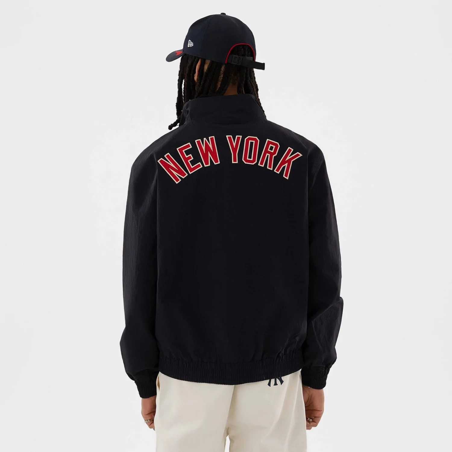 New York Yankees MLB Navy Sports Jacket - Image 2