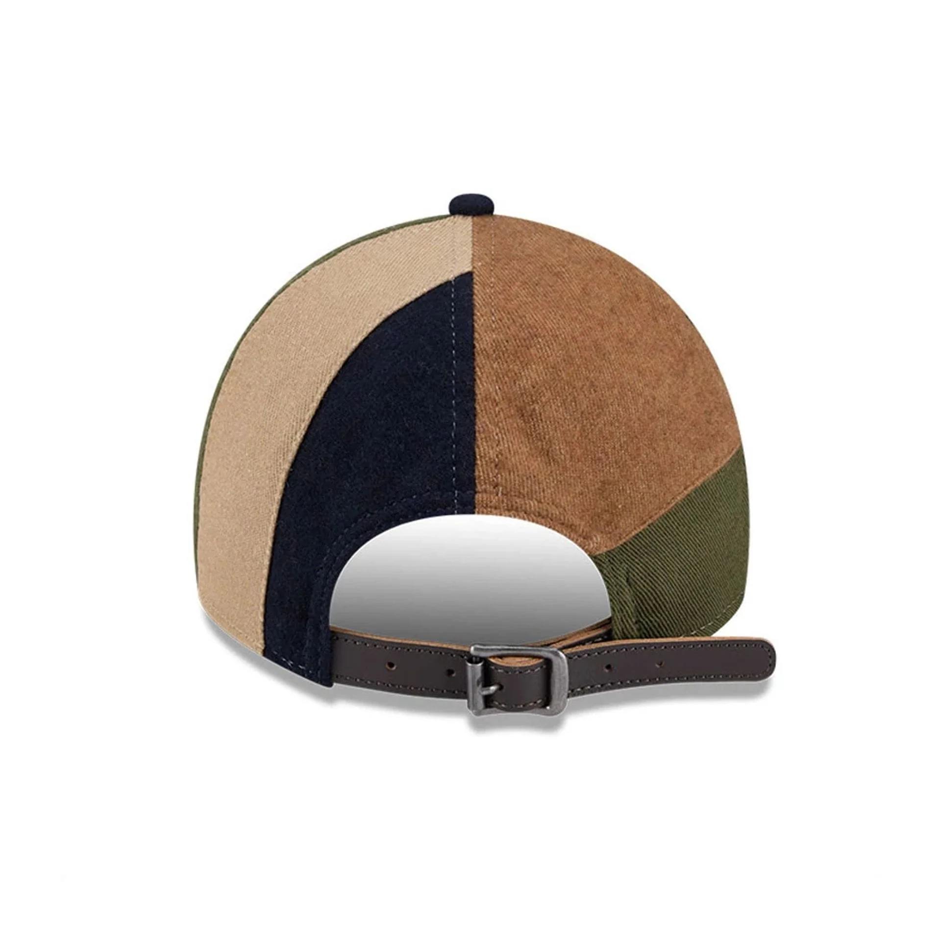 New York Yankees MLB Patchwork Open Brown 9TWENTY Adjustable Cap - Image 2
