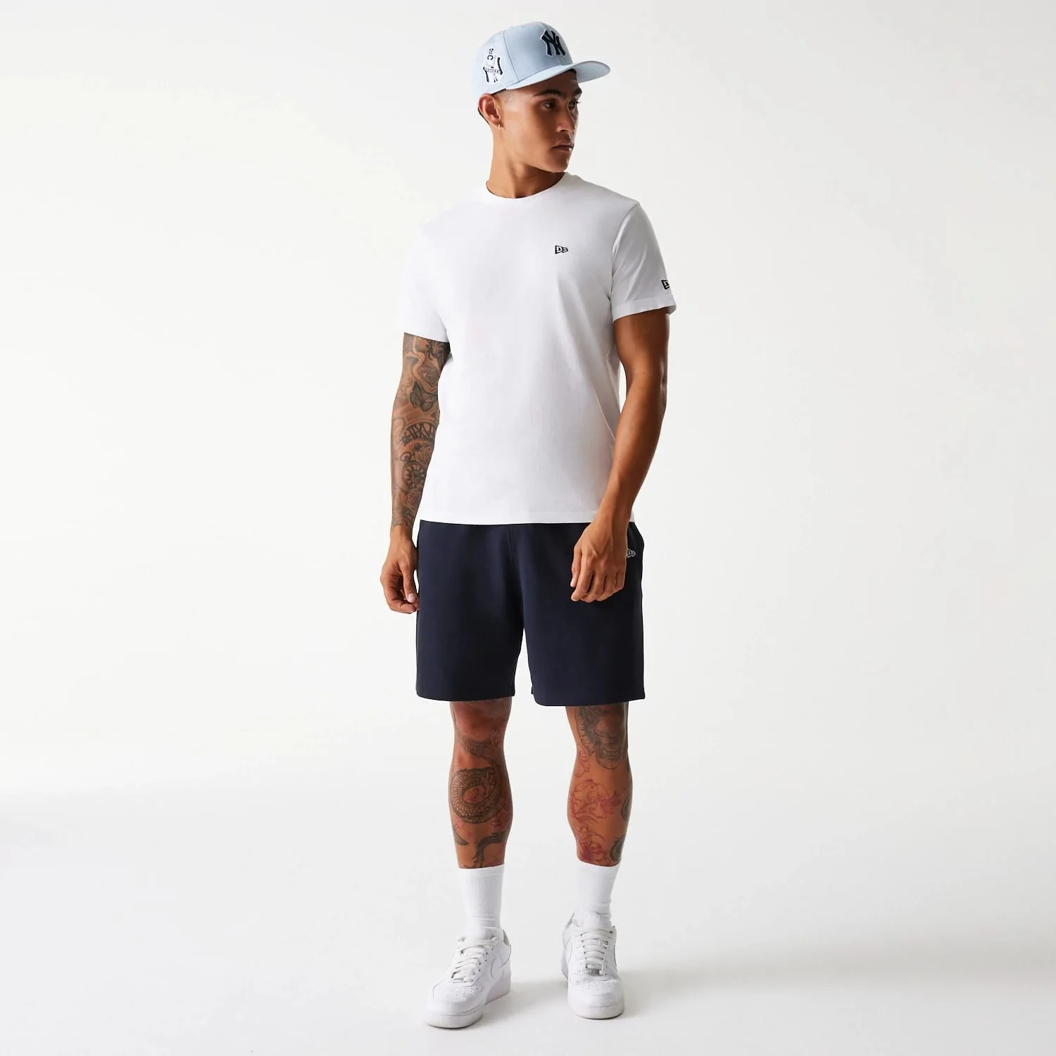 New York Yankees MLB Pique Navy Shorts - Image 7