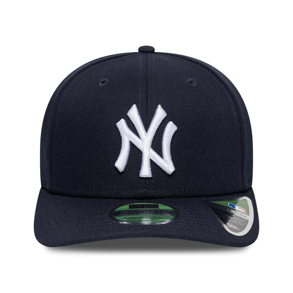 New York Yankees MLB Player Replica Navy 9SEVENTY Stretch Snap Adjustable Cap - Image 2