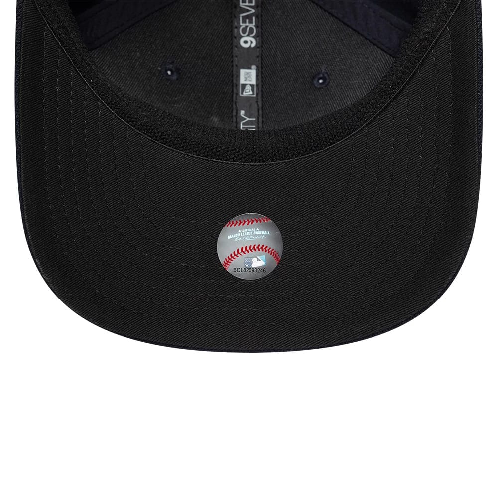 New York Yankees MLB Player Replica Navy 9SEVENTY Stretch Snap Adjustable Cap - Image 7