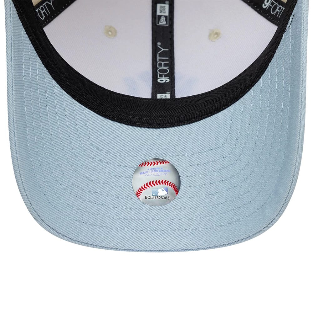 New York Yankees MLB Side Script Cream 9FORTY M-Crown Adjustable Cap - Image 6