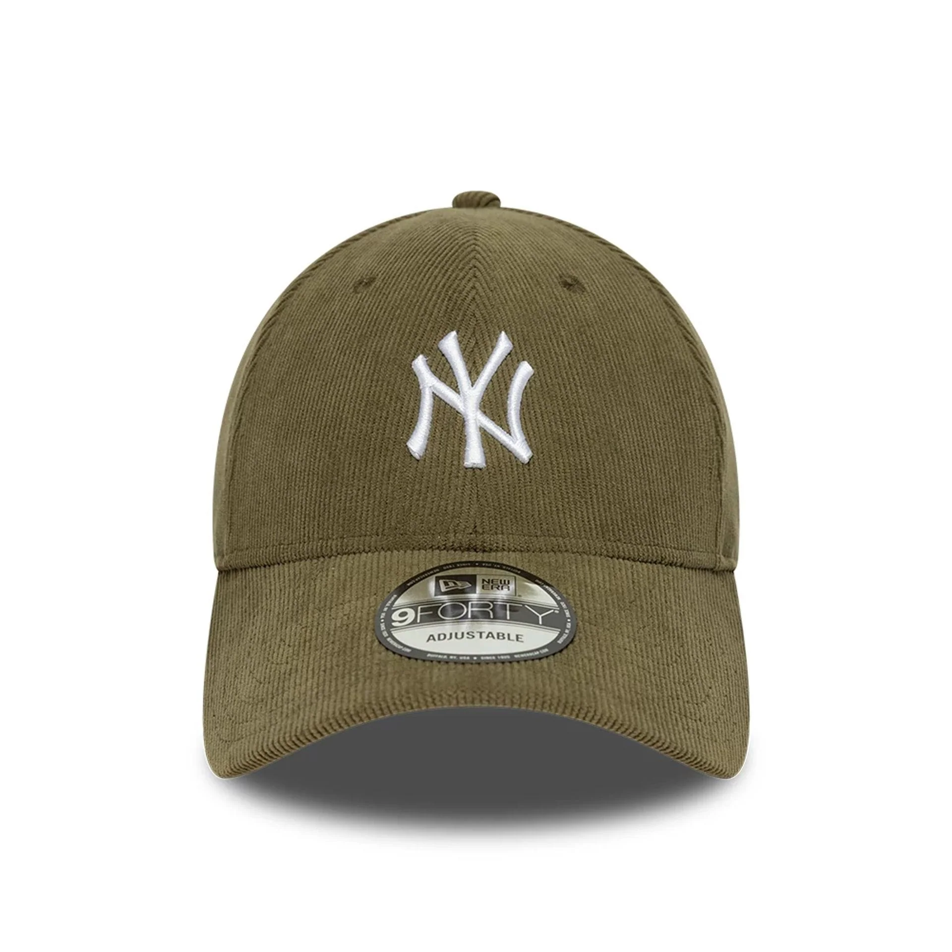 New York Yankees MLB Soft Cord Dark Green 9FORTY Adjustable Cap - Image 2