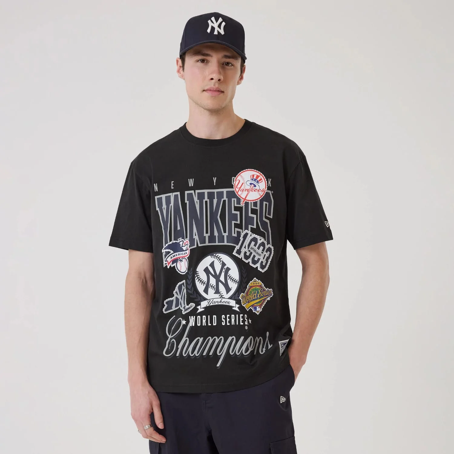 New York Yankees MLB Sport Classic Black T-Shirt