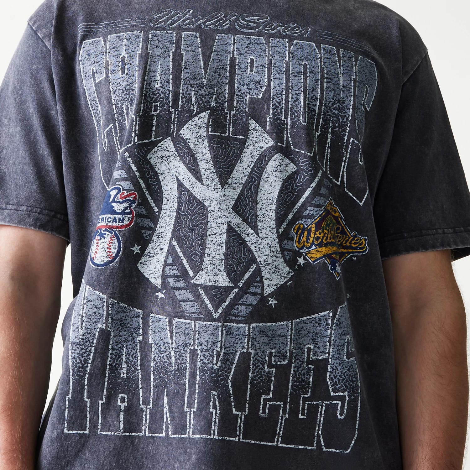 New York Yankees MLB Sport Classic Navy T-Shirt - Image 3