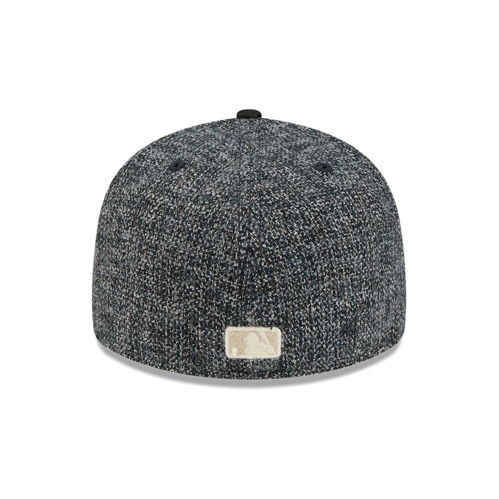 New York Yankees MLB Tweedy Cotton Black 59FIFTY Fitted Cap - Image 7