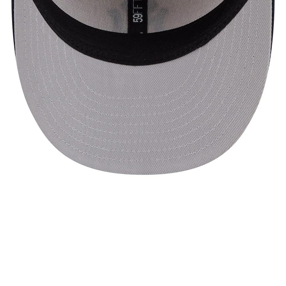 New York Yankees MLB Twine Navy 59FIFTY Fitted Cap - Image 2