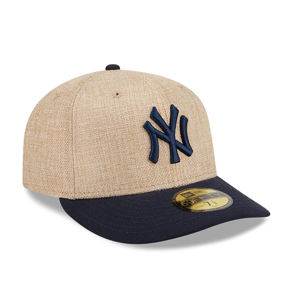 New York Yankees MLB Twine Navy 59FIFTY Fitted Cap - Image 4