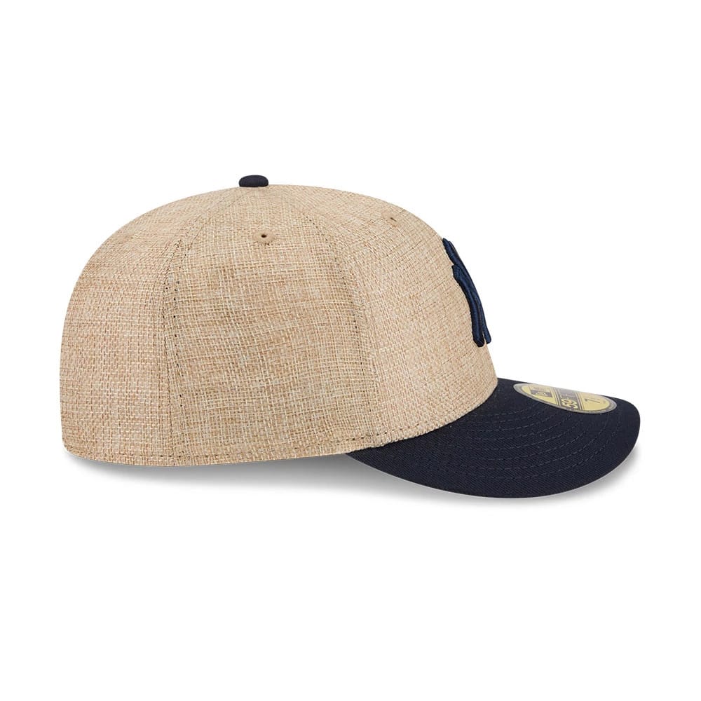 New York Yankees MLB Twine Navy 59FIFTY Fitted Cap - Image 6