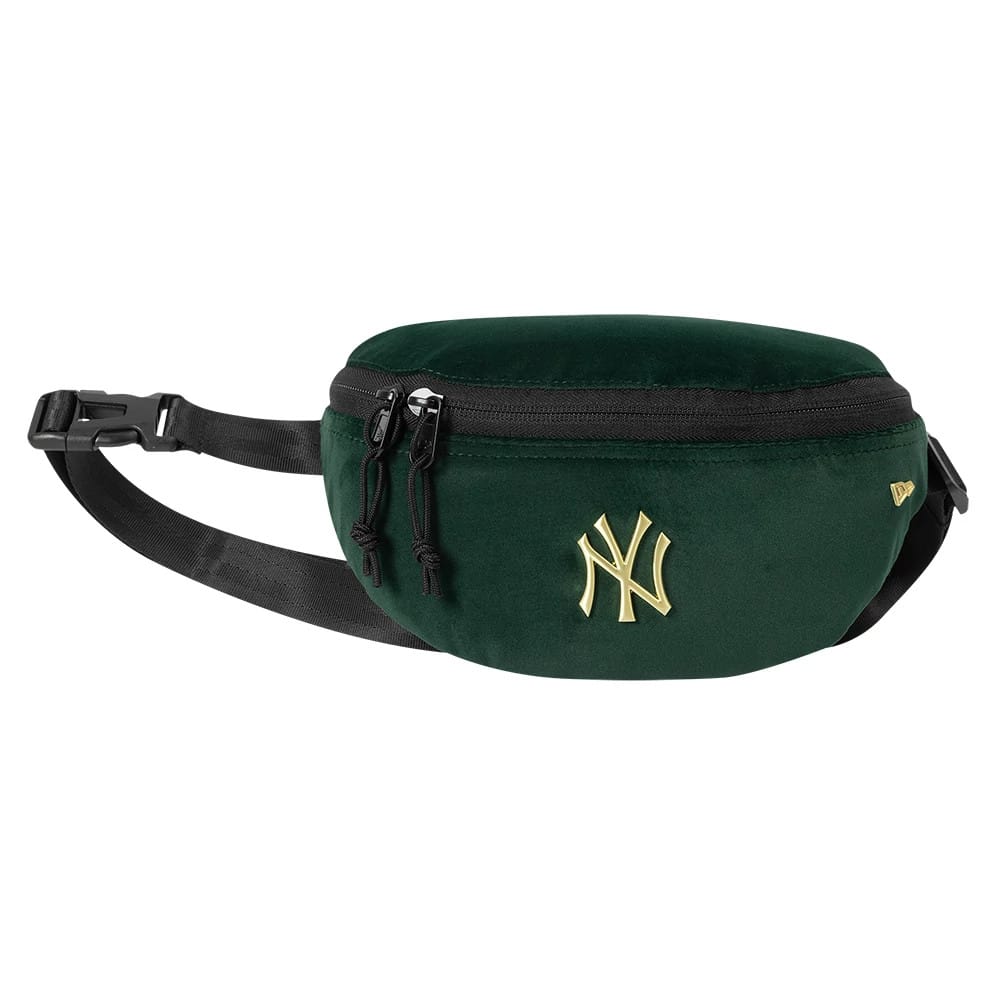 New York Yankees MLB Velour Pin Dark Green Waist Bag