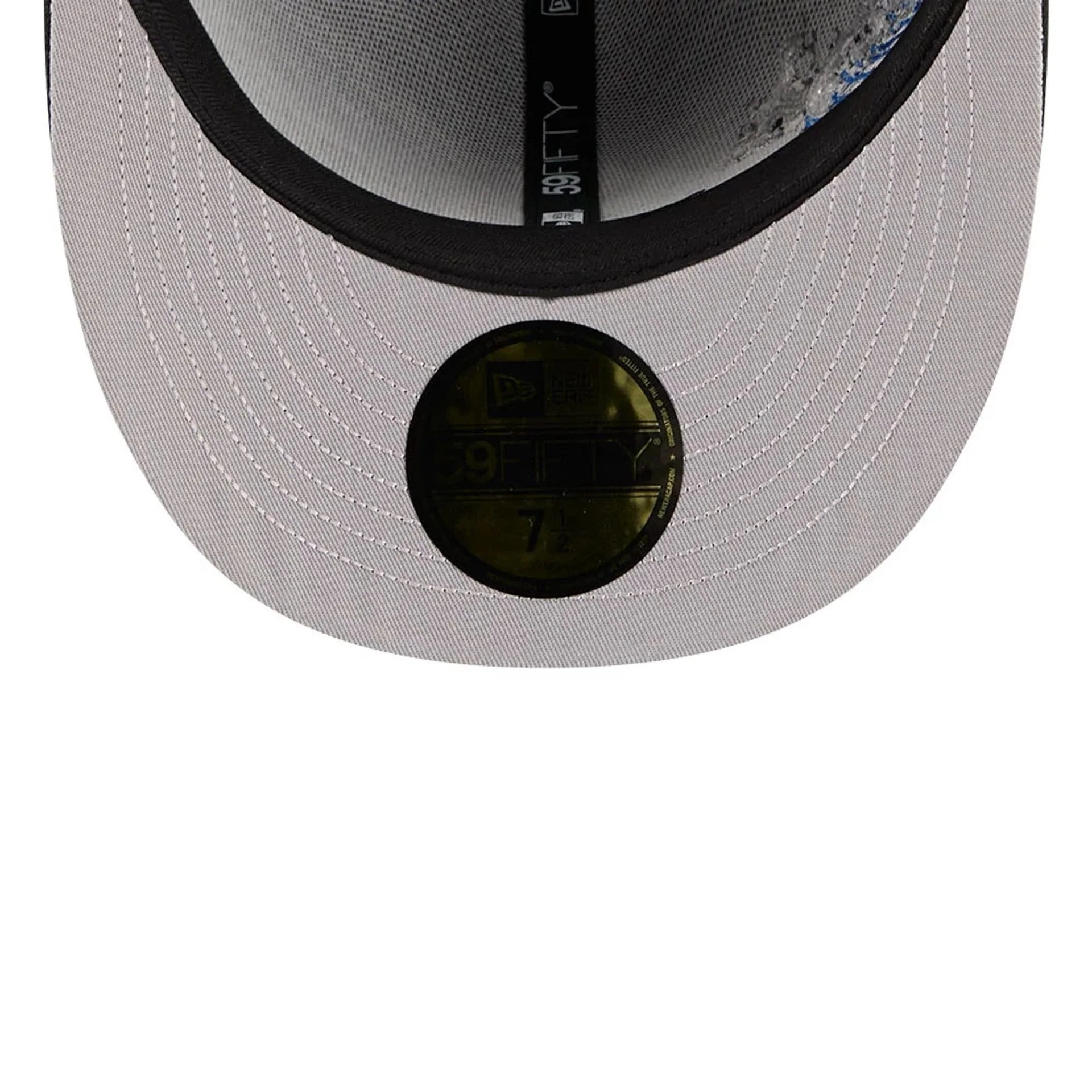 New York Yankees MLB Vissurf Black 59FIFTY Fitted Cap - Image 2