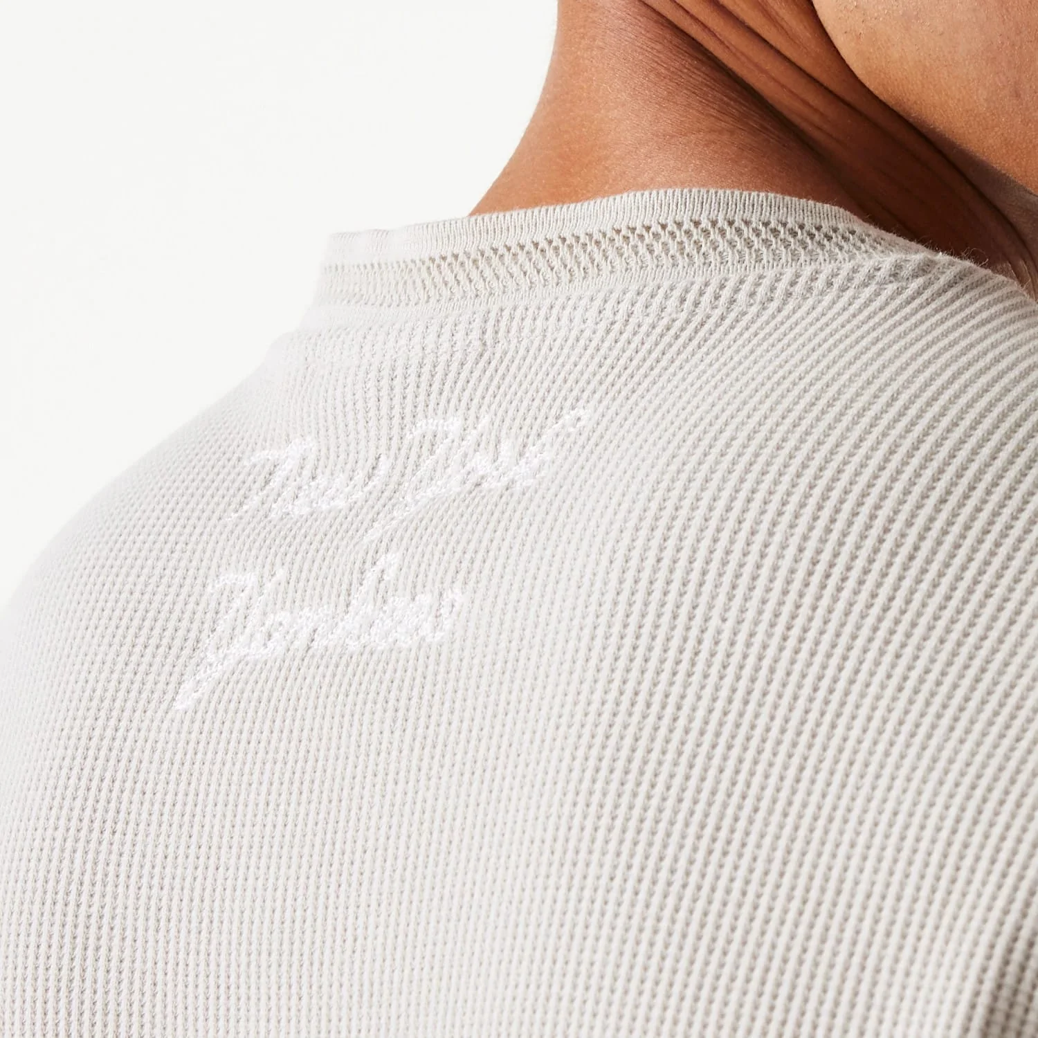 New York Yankees MLB Waffle Cream Oversized Crew Neck Sweater - Image 4