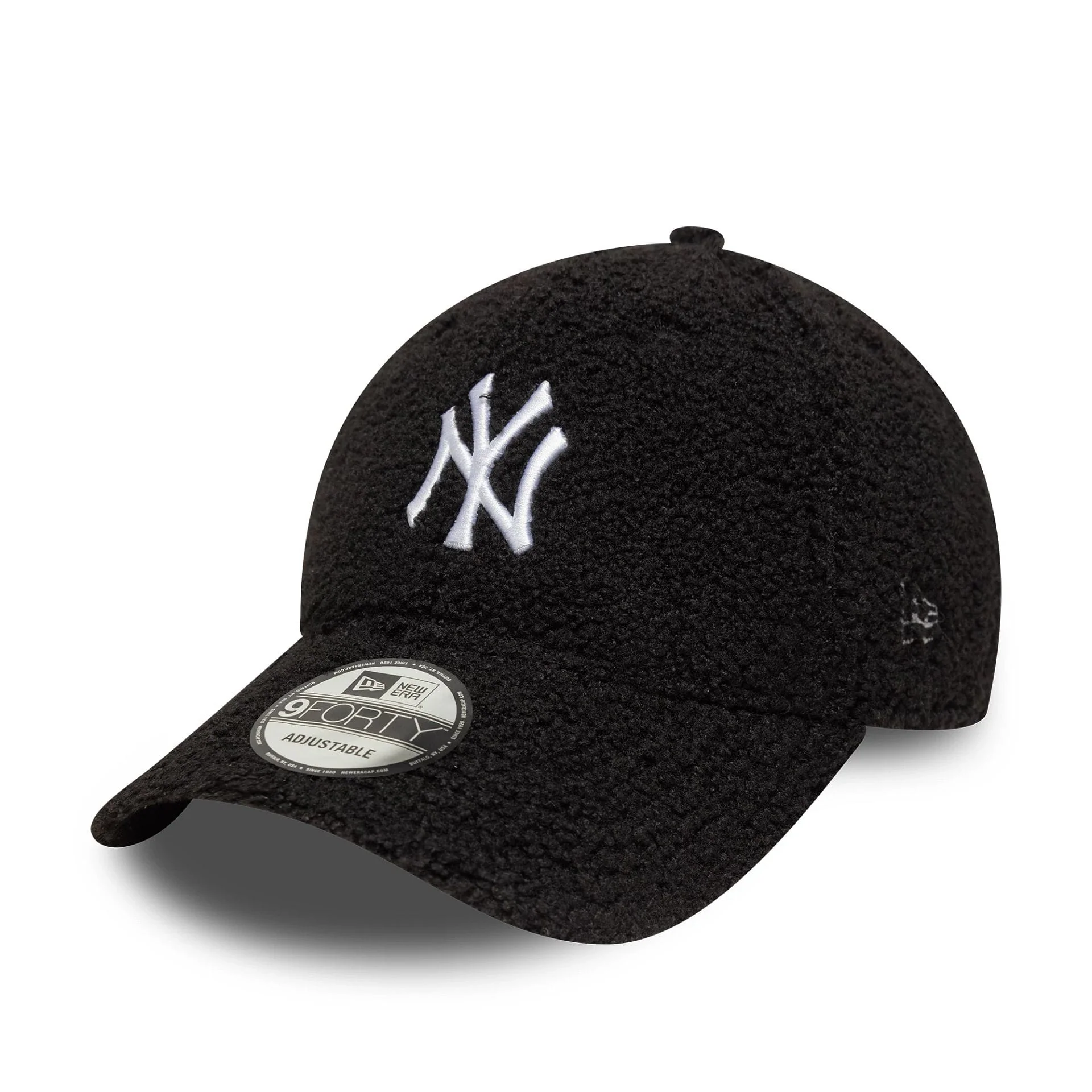 New York Yankees MLB Winter Borg Black 9FORTY Adjustable Cap