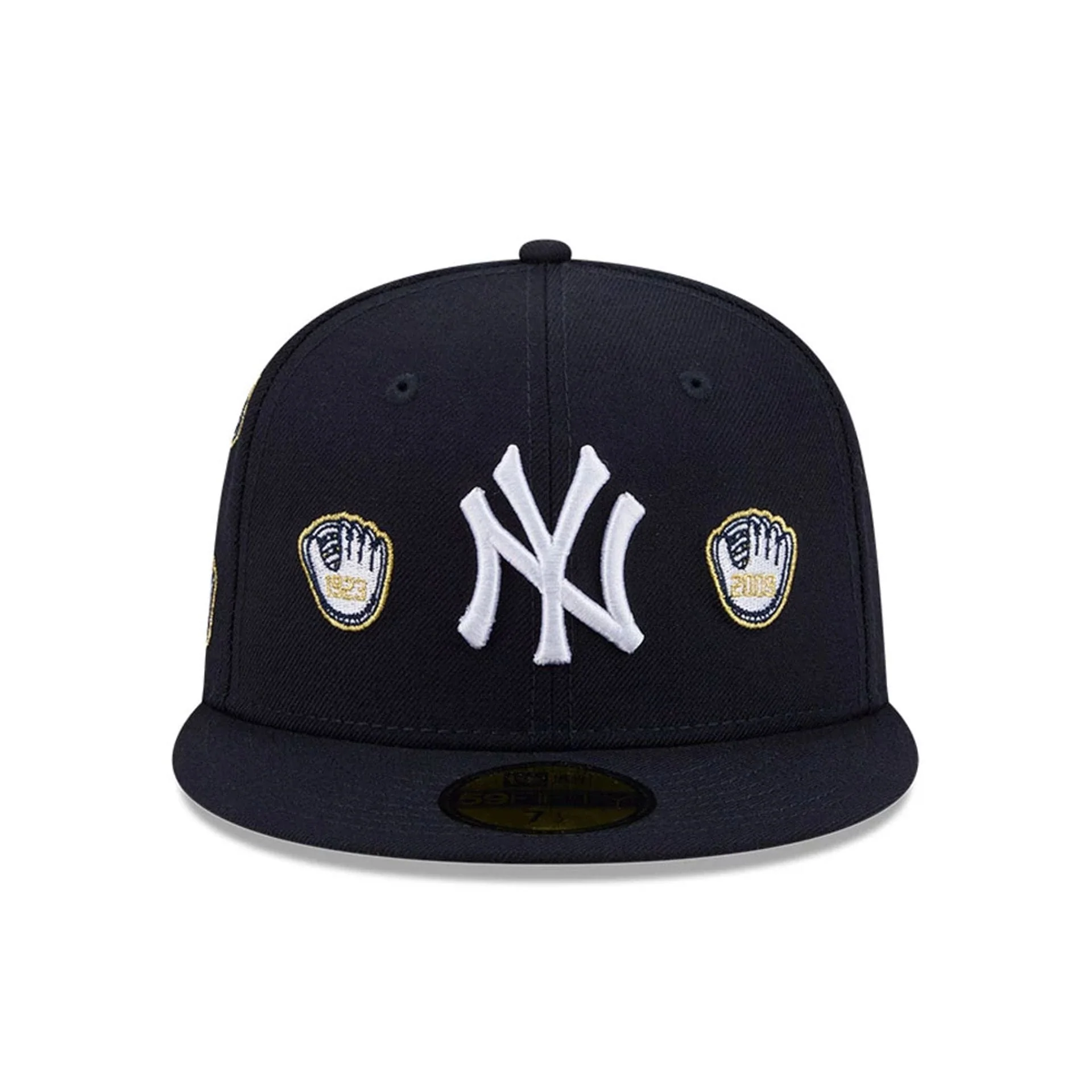 New York Yankees MLB X Spike Lee Gloves Navy 59FIFTY Fitted Cap - Image 3