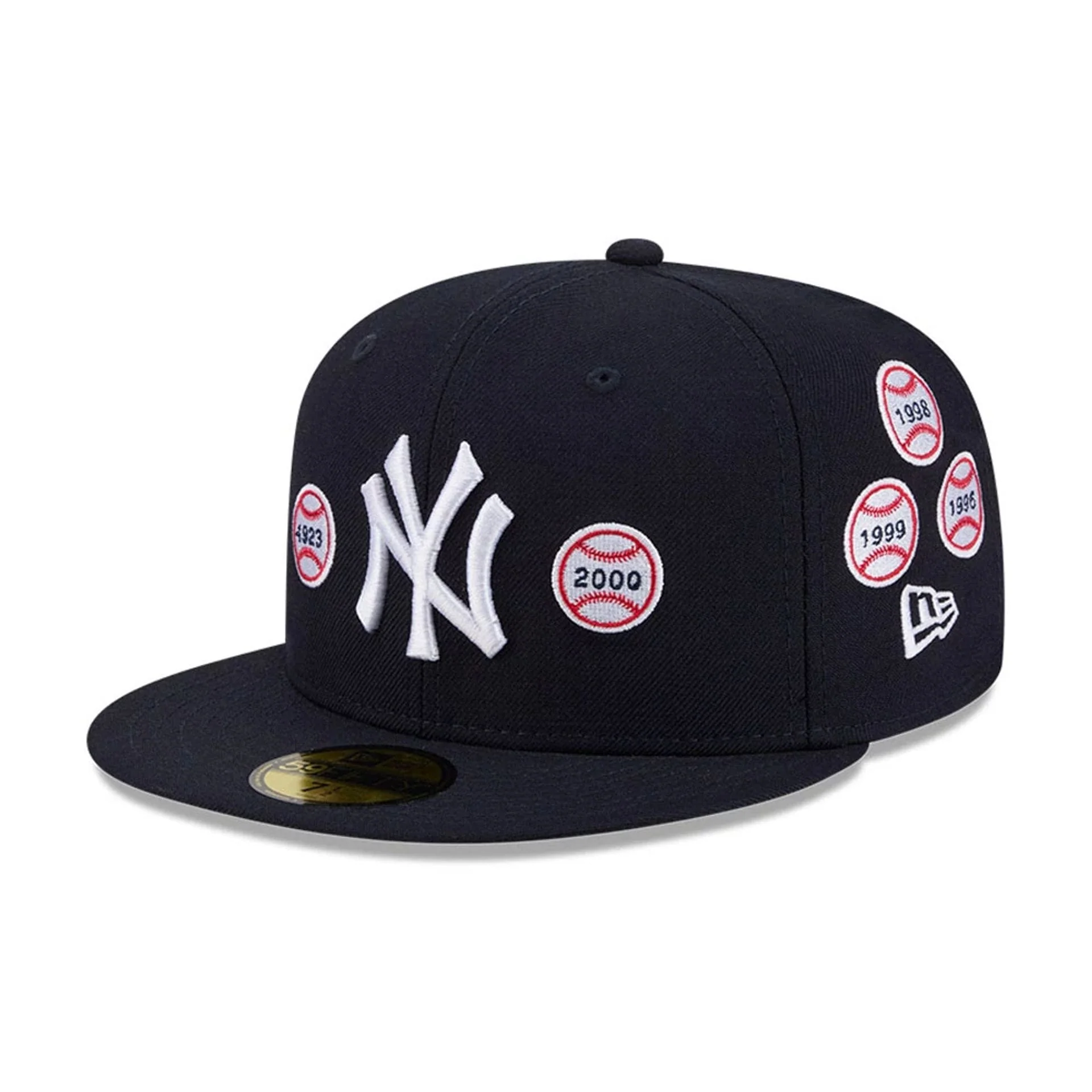 New York Yankees MLB X Spike Lee Patches Navy 59FIFTY Fitted Cap