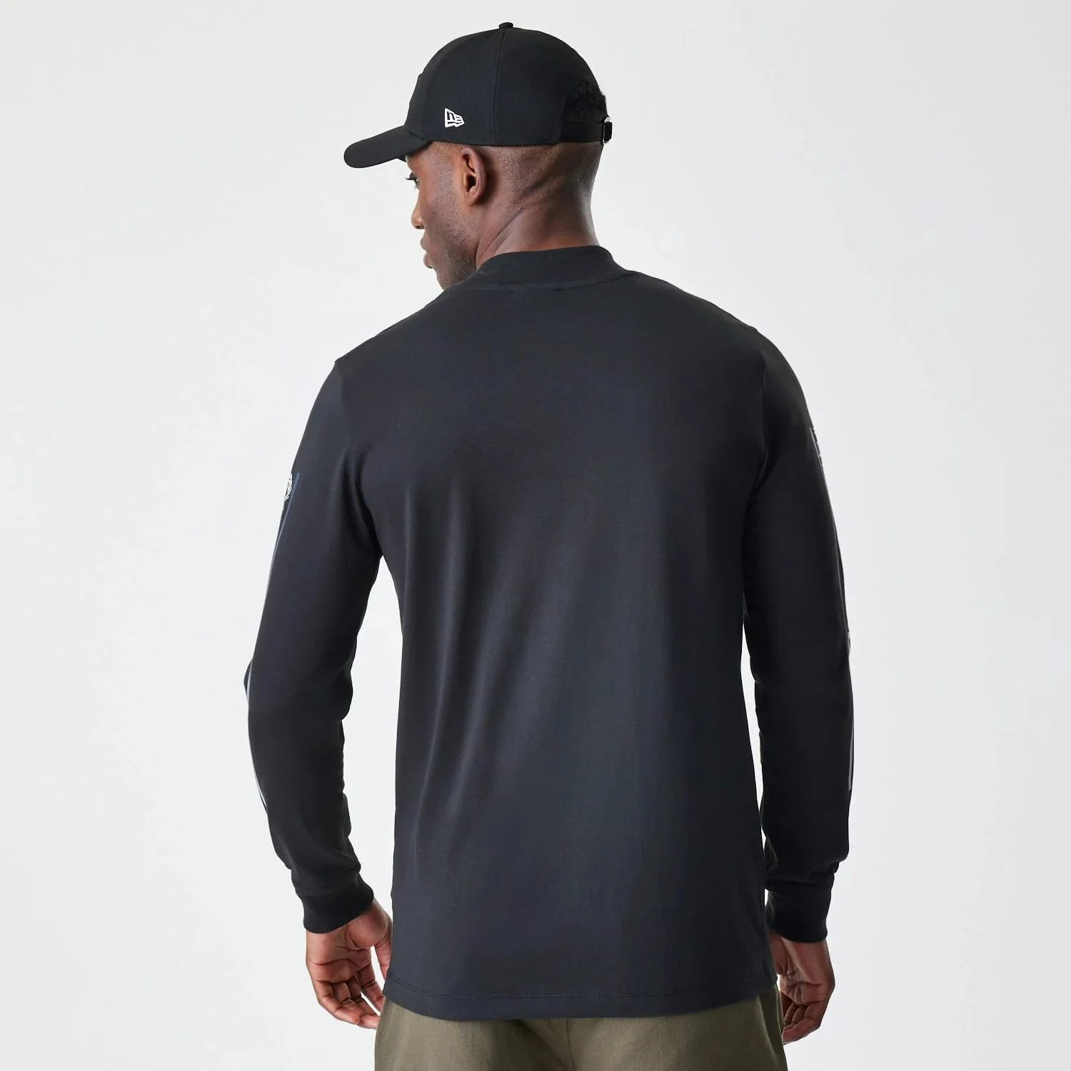 New York Yankees Modern Driver Black Long Sleeve T-Shirt - Image 3
