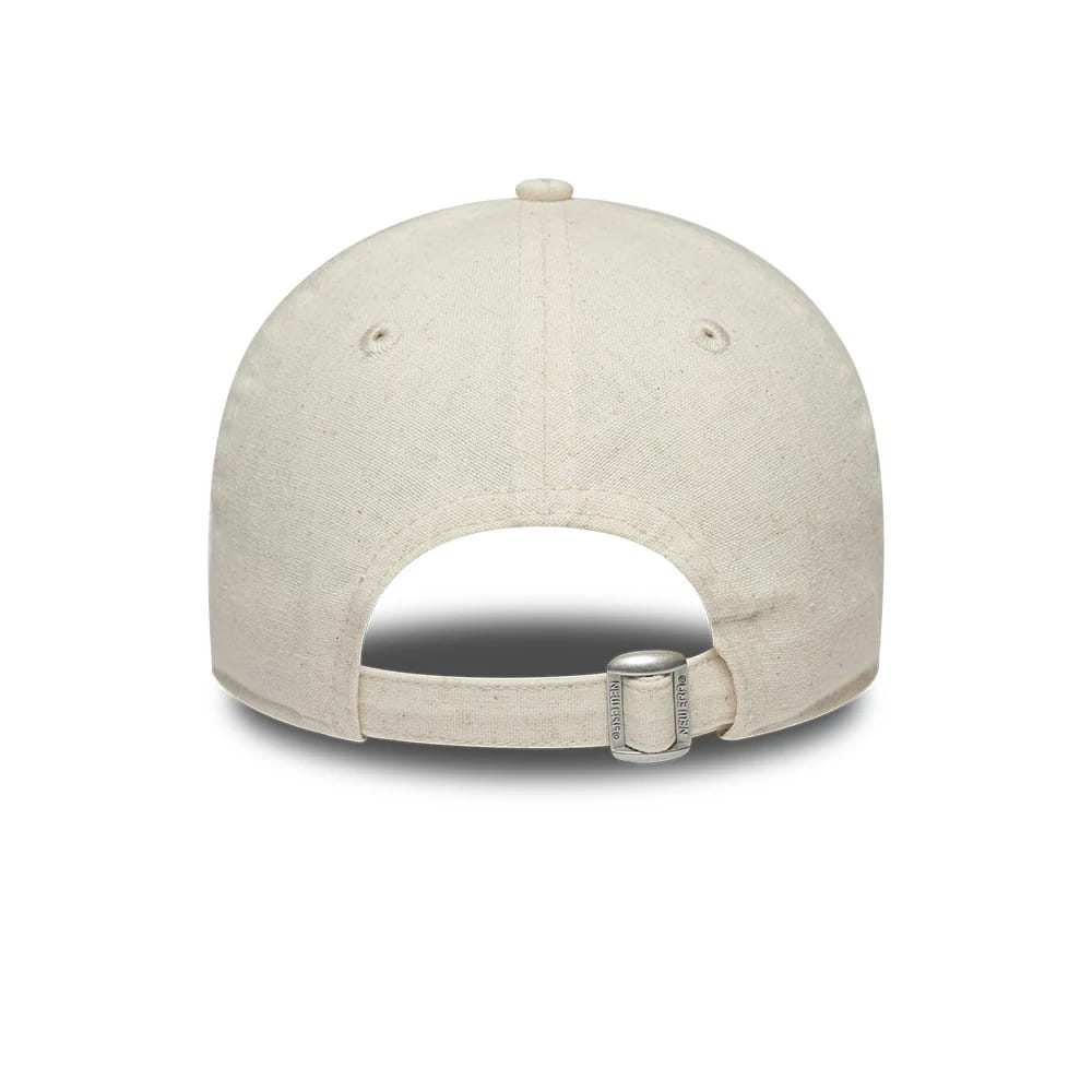 New York Yankees Womens MLB Linen Light Beige 9TWENTY Adjustable Cap - Image 4