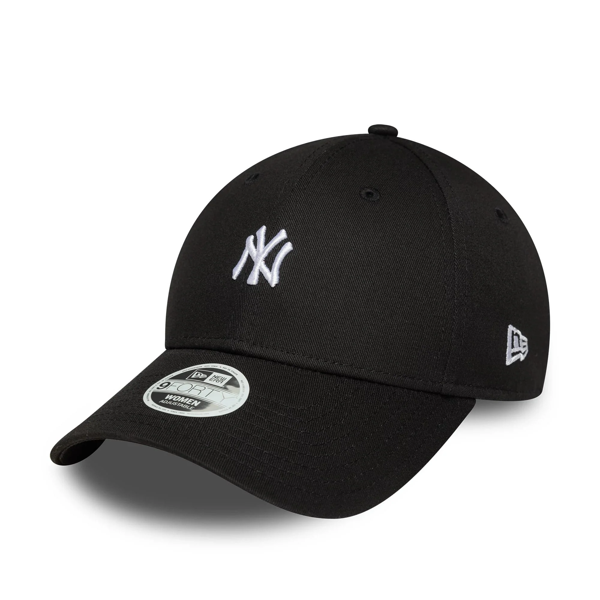New York Yankees Womens MLB Mini Logo Black 9FORTY Adjustable Cap