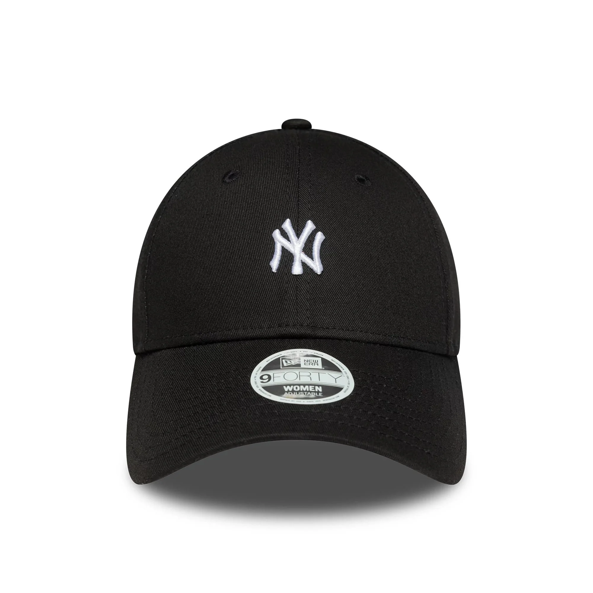 New York Yankees Womens MLB Mini Logo Black 9FORTY Adjustable Cap - Image 2