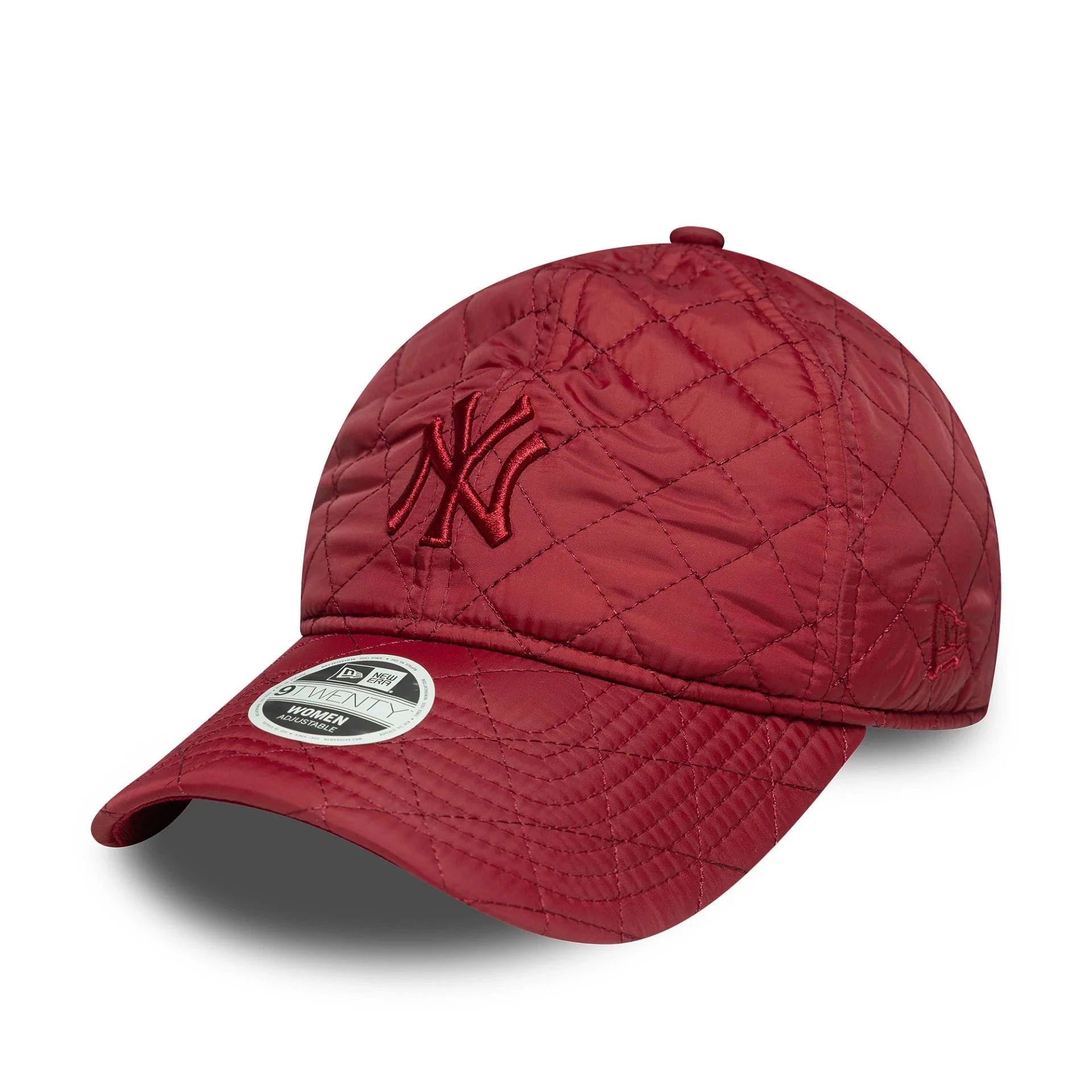 New York Yankees Womens MLB Padded Dark Red 9TWENTY Adjustable Cap
