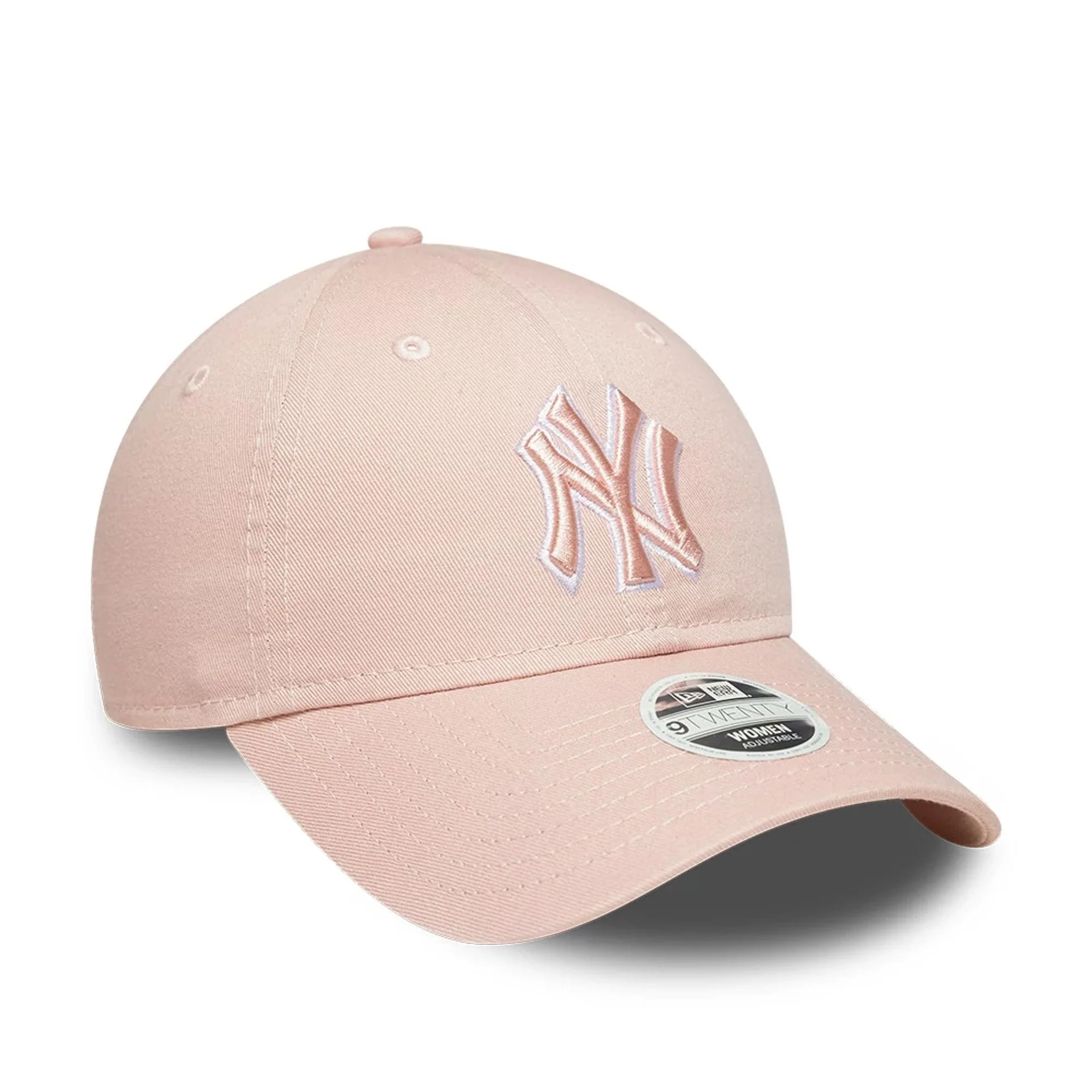 New York Yankees Womens MLB Washed Pastel Pink 9TWENTY Adjustable Cap