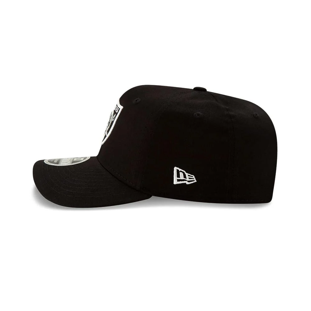 NFL Las Vegas Raiders Black 9FIFTY Stretch Snap Cap - Image 4