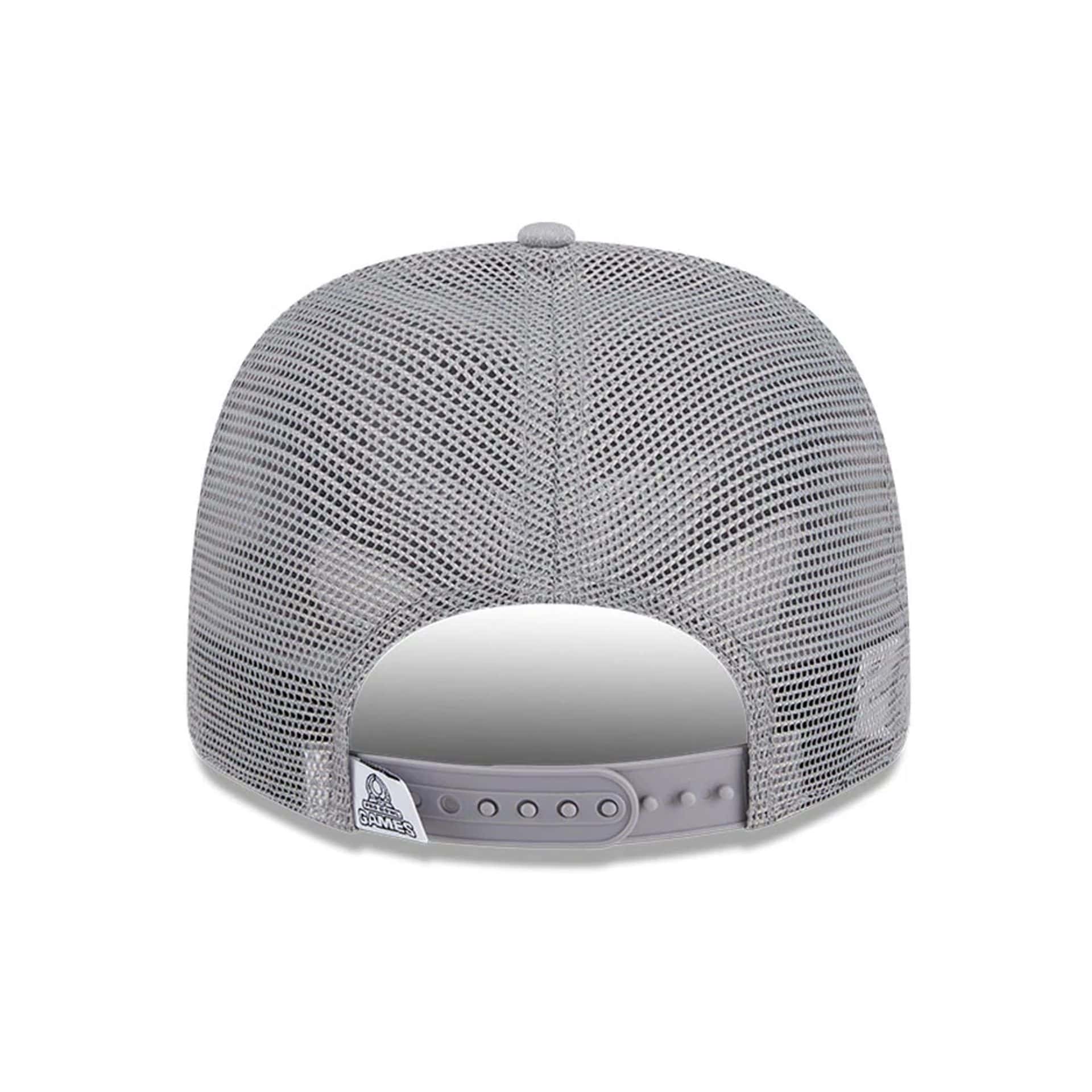 NFL Pro Bowl 2025 NFC Logo Grey 9SEVENTY Trucker Stretch Snap Cap - Image 6