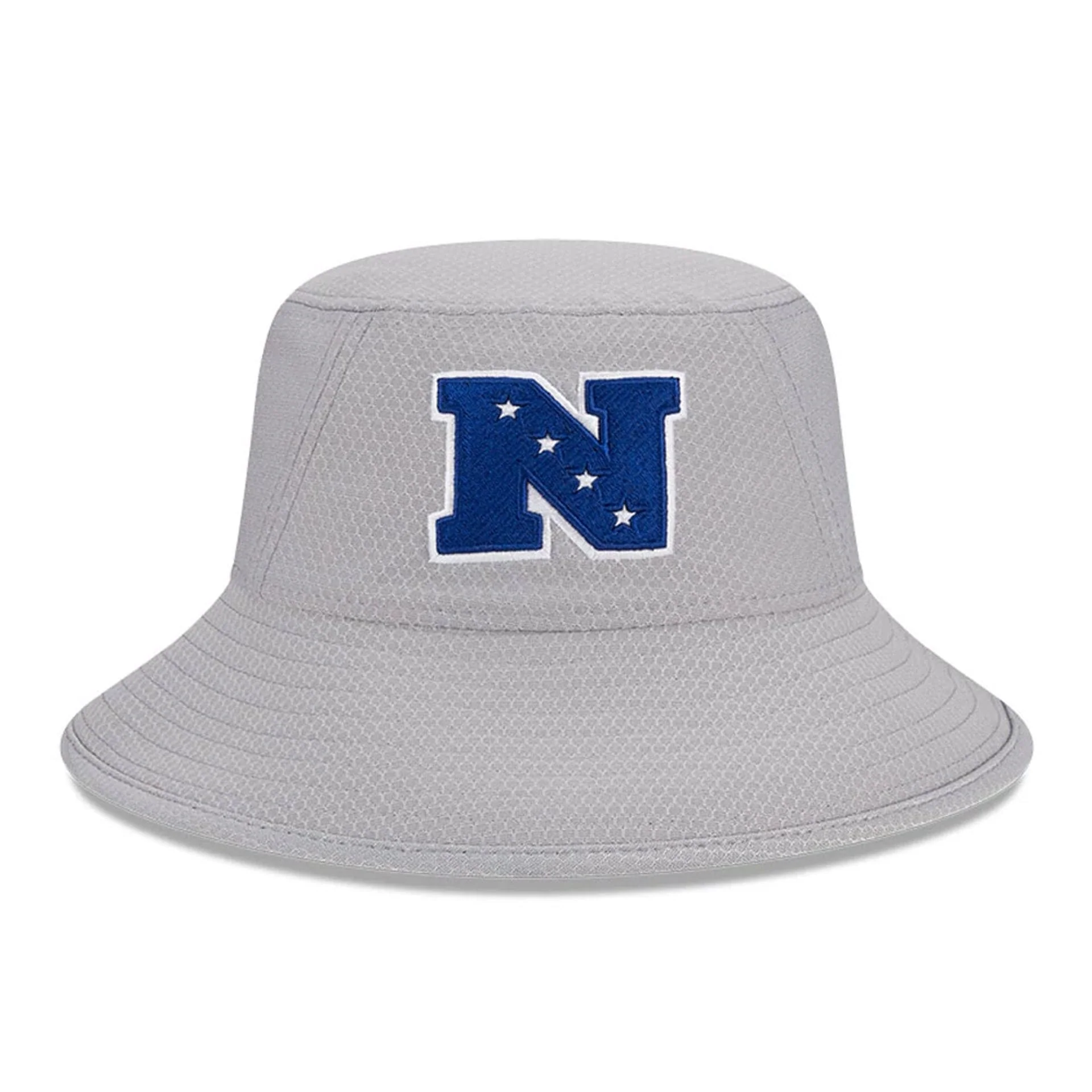 NFL Pro Bowl 2025 NFC Logo Grey Stretch Bucket Hat - Image 2