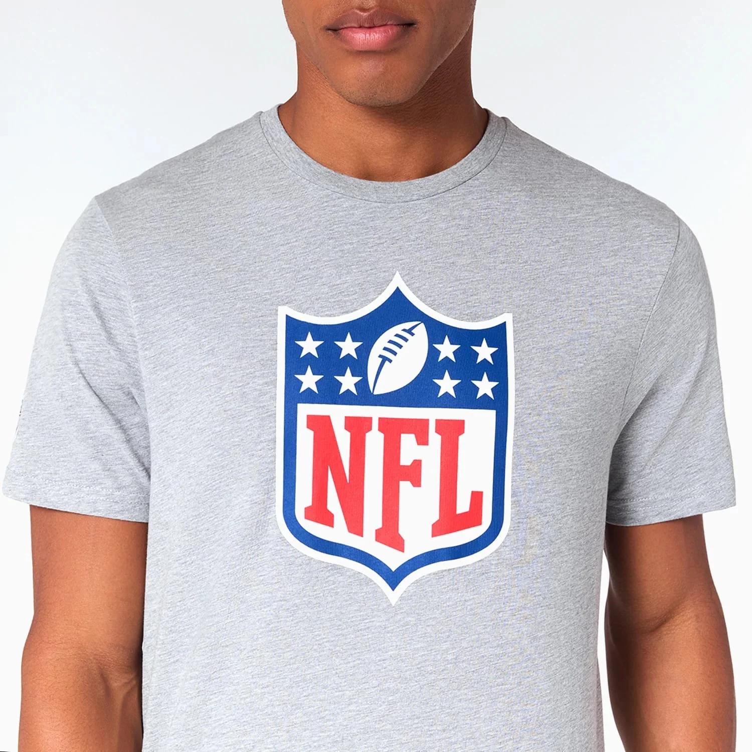 NFL Shield Logo NFL Grey T-Shirt - Image 2