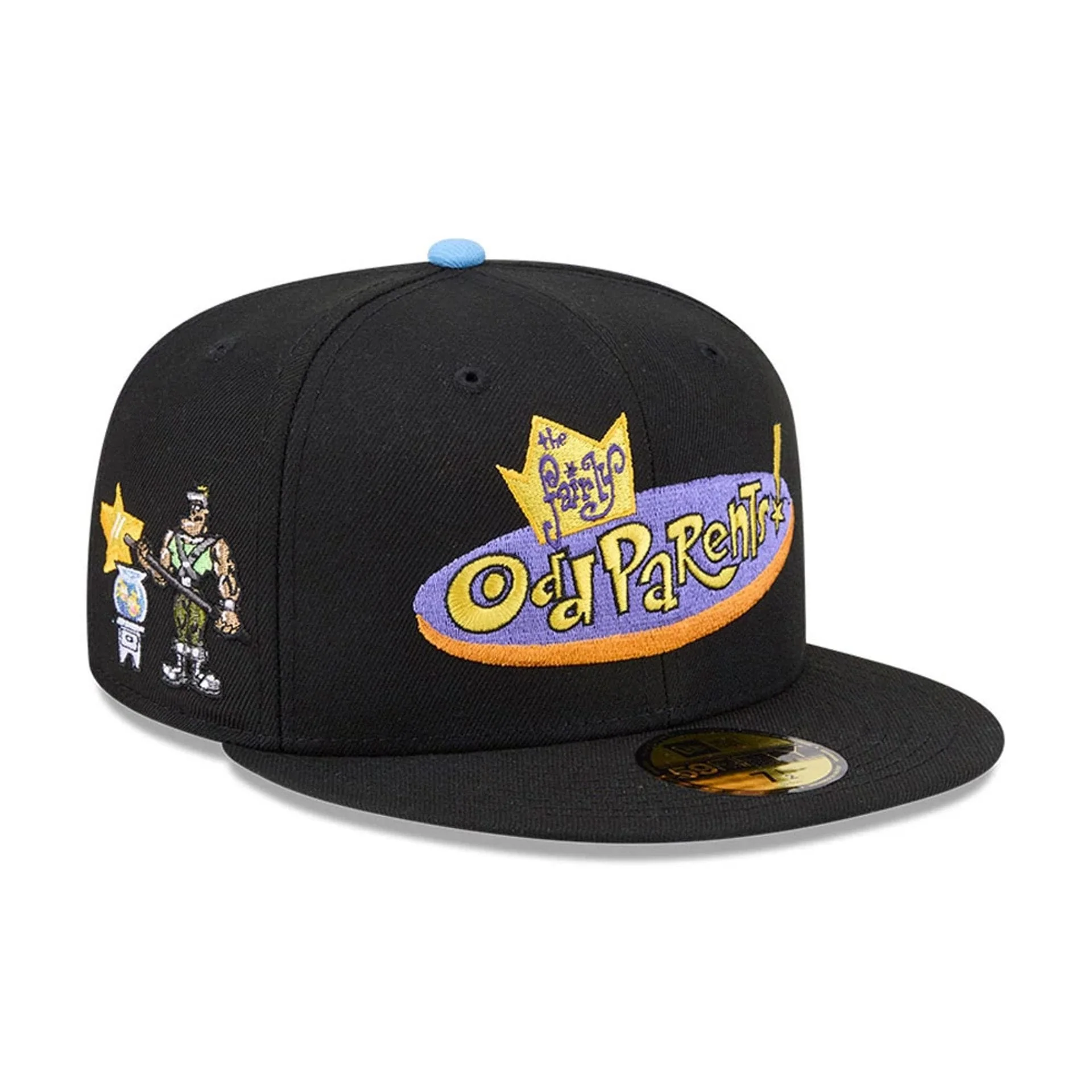 Nickelodeon Fairly Oddparents Jorgen Von Strangle Black 59FIFTY Fitted Cap