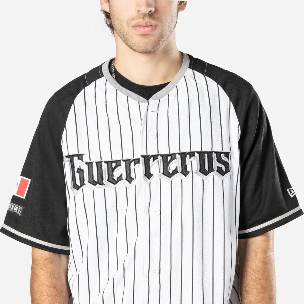 Oaxaca Guerreros Mexico LMB On Field White On-Field Jersey - Image 3