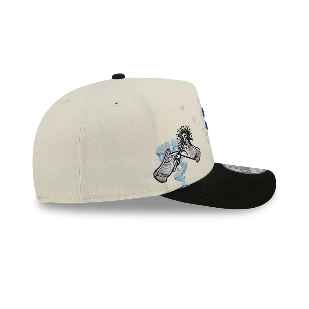 Orlando Magic NBA Black 9FIFTY A-Frame Snapback Adjustable Cap - Image 5