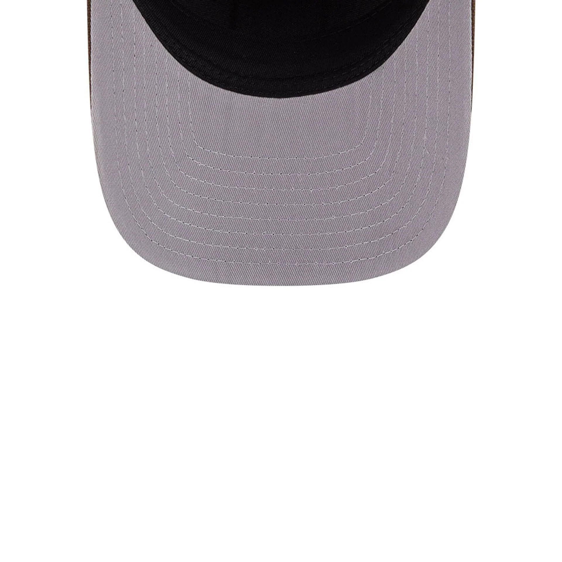 Padres MLB Grained Dark Brown 9FIFTY A-Frame Snapback Adjustable Cap - Image 2