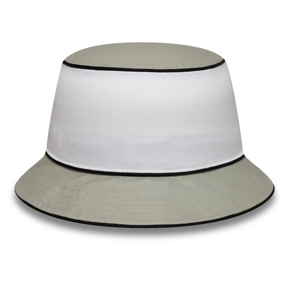 Paris Saint Germain Retro Grey Bucket Hat - Image 4