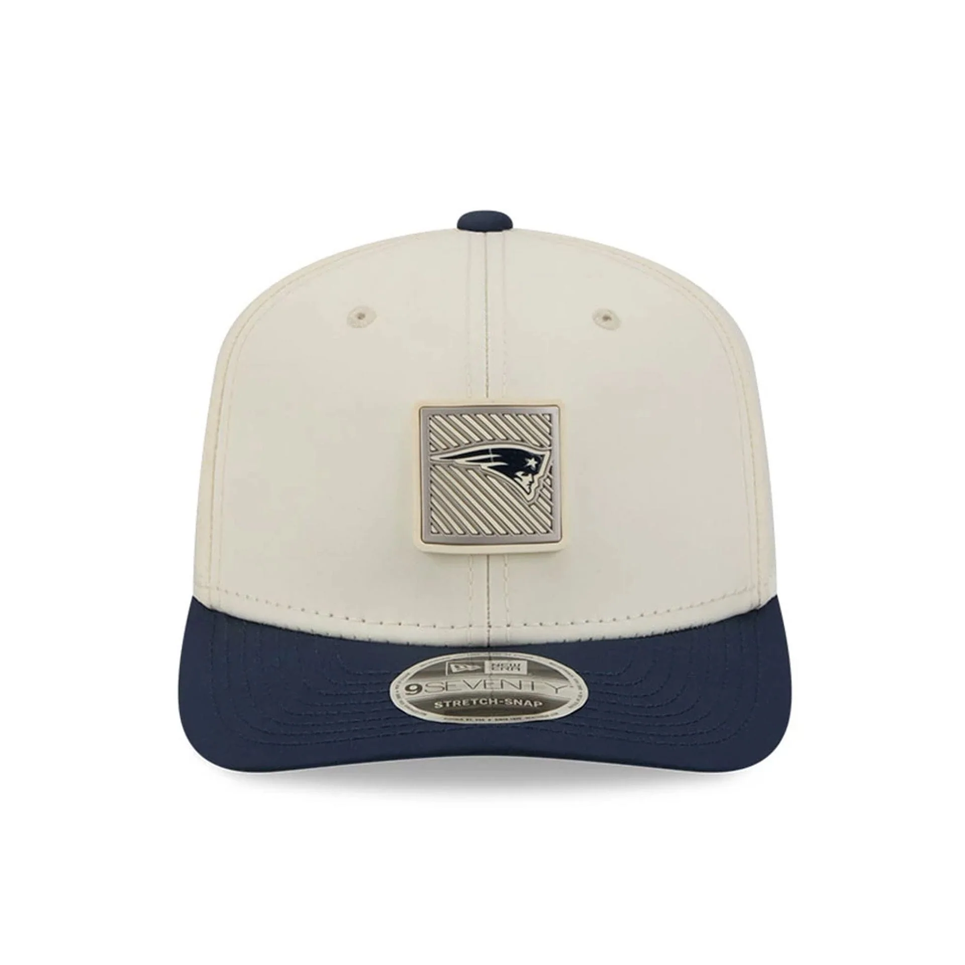 Patriots NFL Training 2026 White 9SEVENTY Stretch Snap Adjustable Cap - Image 2