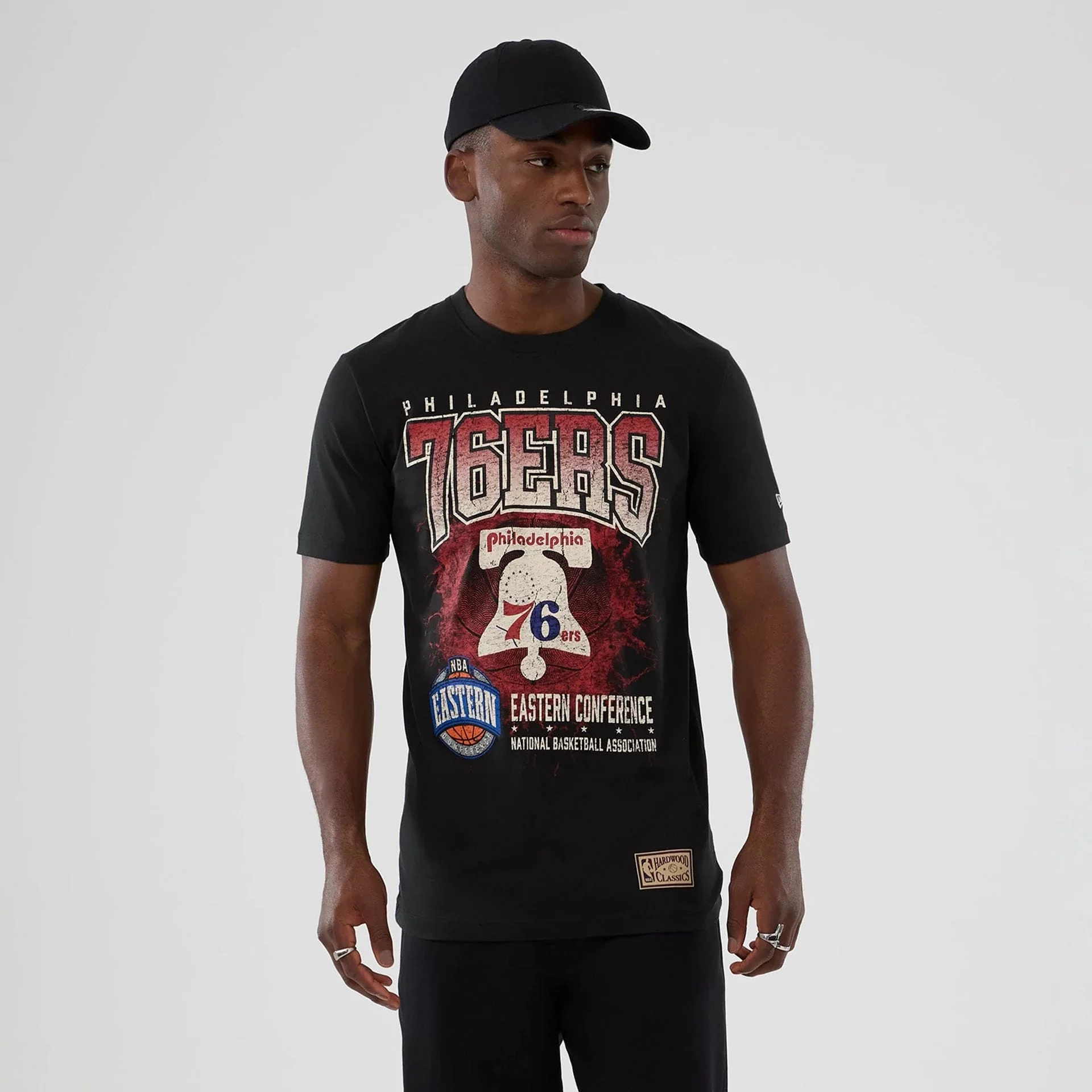 Philadelphia 76ers NBA Hardwood Classic Black T-Shirt