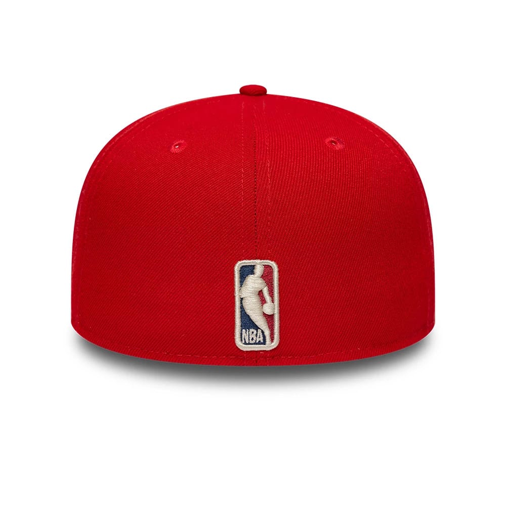 Philadelphia 76ers NBA Hardwood Classic Red 59FIFTY Fitted Cap - Image 5