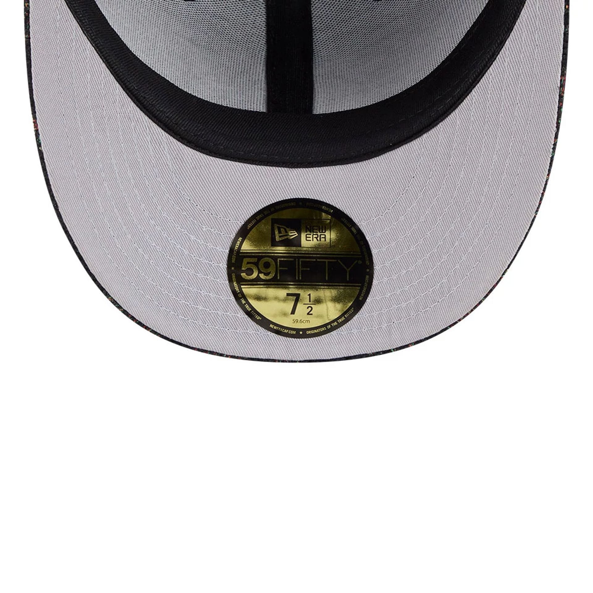 Philadelphia 76ers NBA Jacquard Chenille Black 59FIFTY Fitted Cap - Image 2