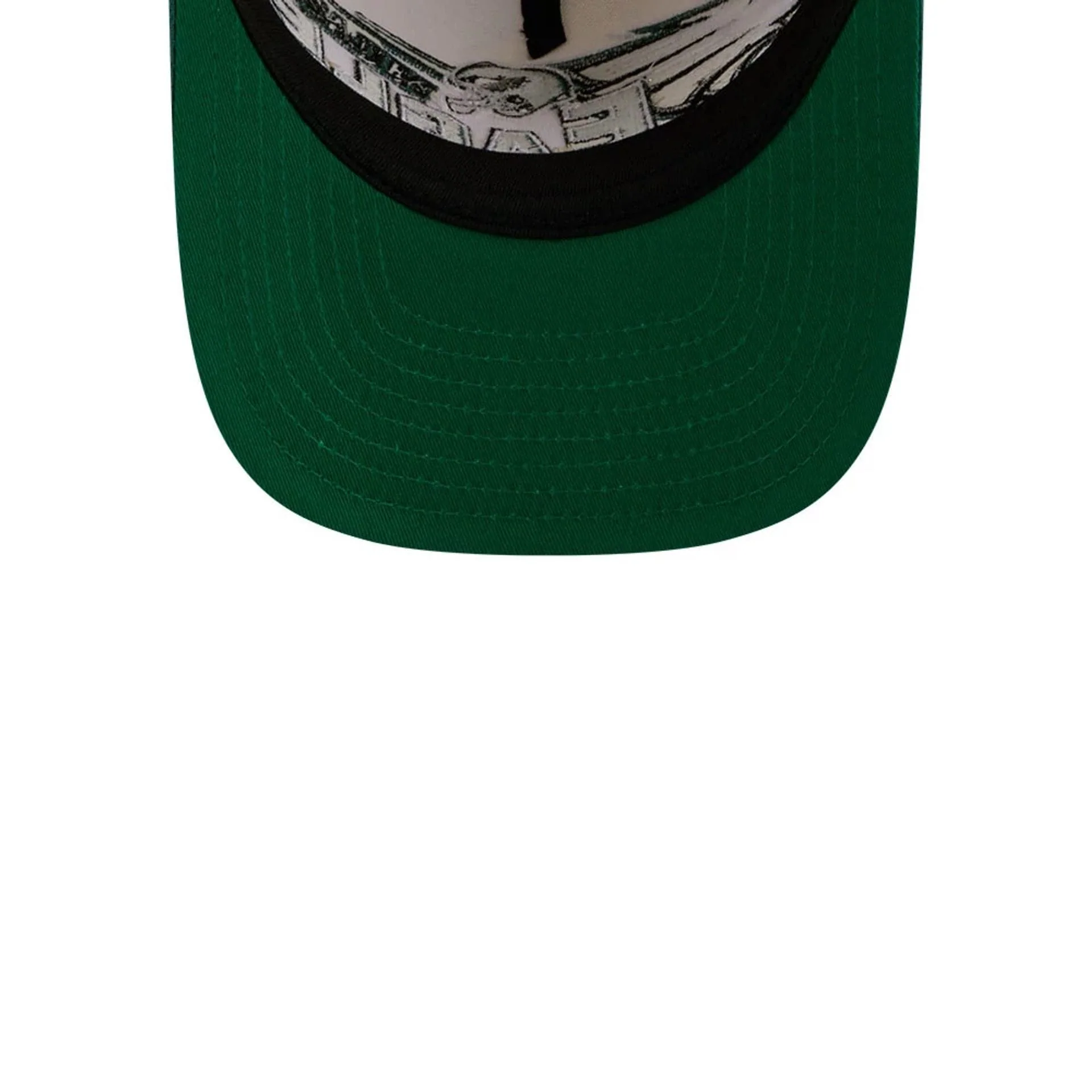 Philadelphia Eagles NFL Classic White 9FIFTY A-Frame Snapback Cap - Image 2