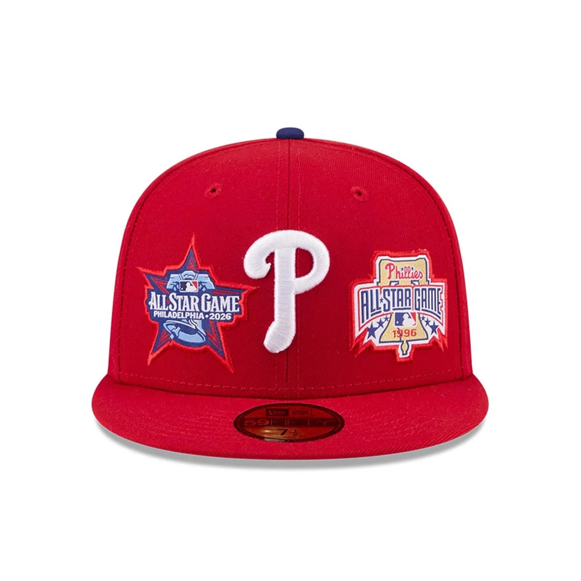 Philadelphia Phillies MLB All Star Game Red 59FIFTY Fitted Cap - Image 3