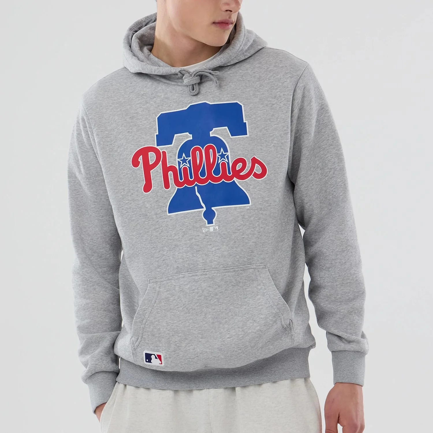 Philadelphia Phillies MLB Grey Pullover Hoodie - Image 5