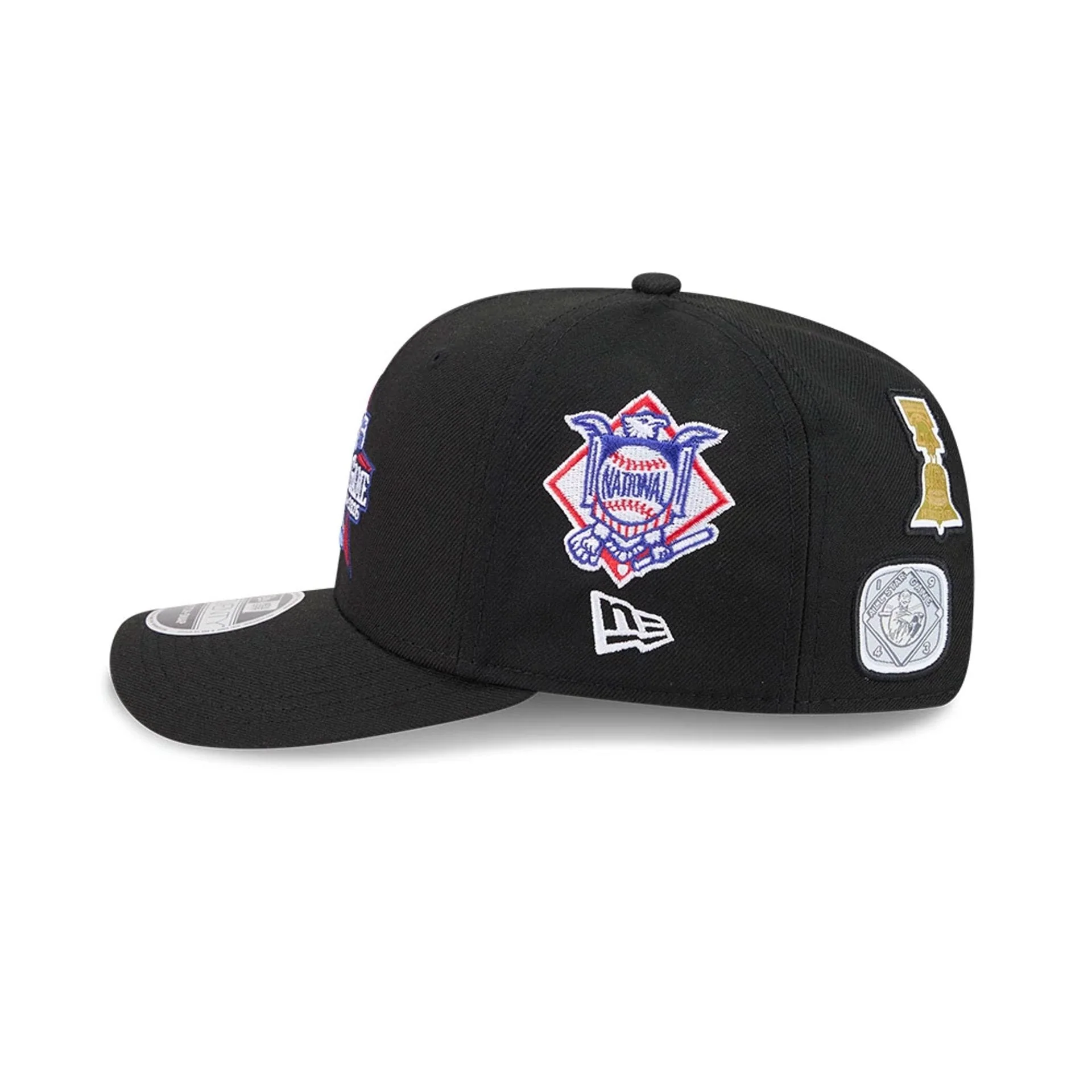Phillies MLB All Star Game Black 9SEVENTY Stretch Snap Adjustable Cap - Image 5