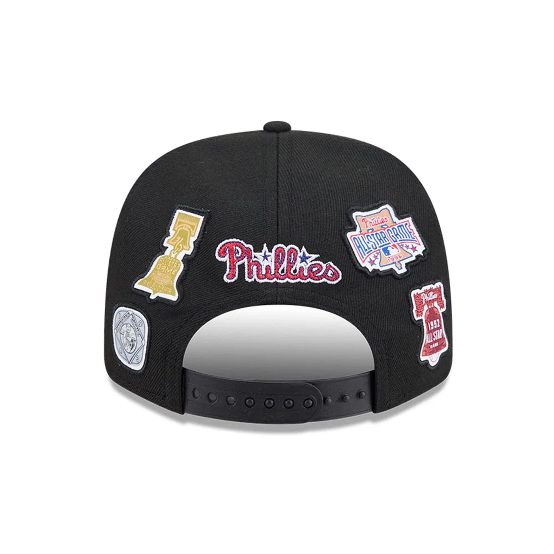 Phillies MLB All Star Game Black 9SEVENTY Stretch Snap Adjustable Cap - Image 6
