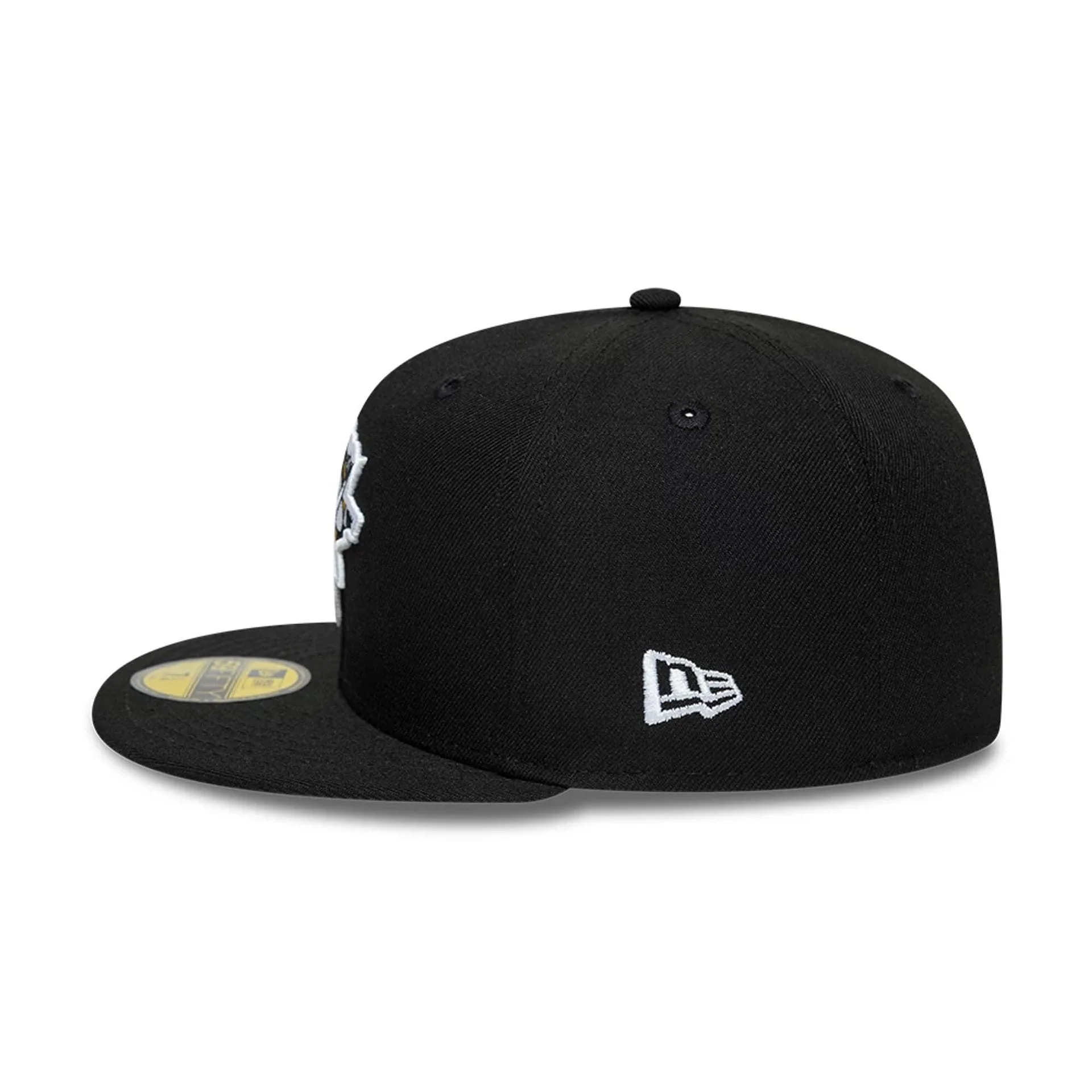 Pittsburgh Penguins NHL Basic Black 59FIFTY Fitted Cap - Image 6