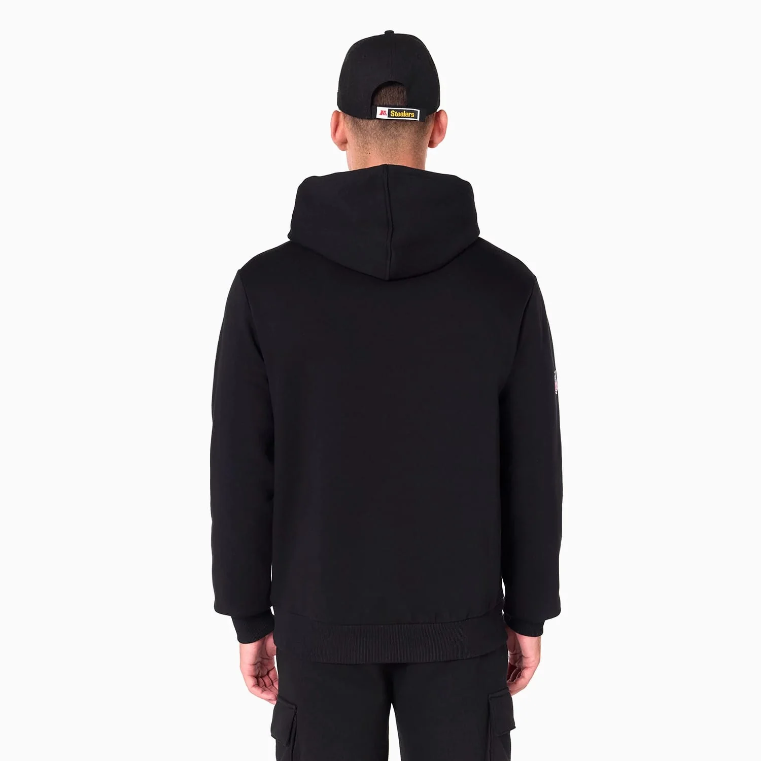 Pittsburgh Steelers NFL Black Pullover Hoodie - Image 6