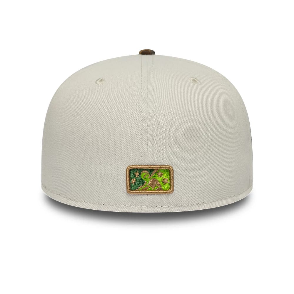Portland Beavers MiLB Hometown Beige 59FIFTY Fitted Cap - Image 5
