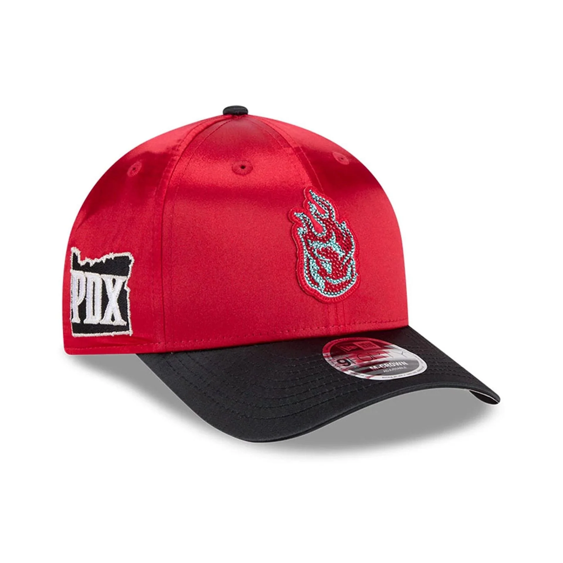 Portland Fire WNBA Draft 2026 Red 9FORTY M-Crown Adjustable Cap