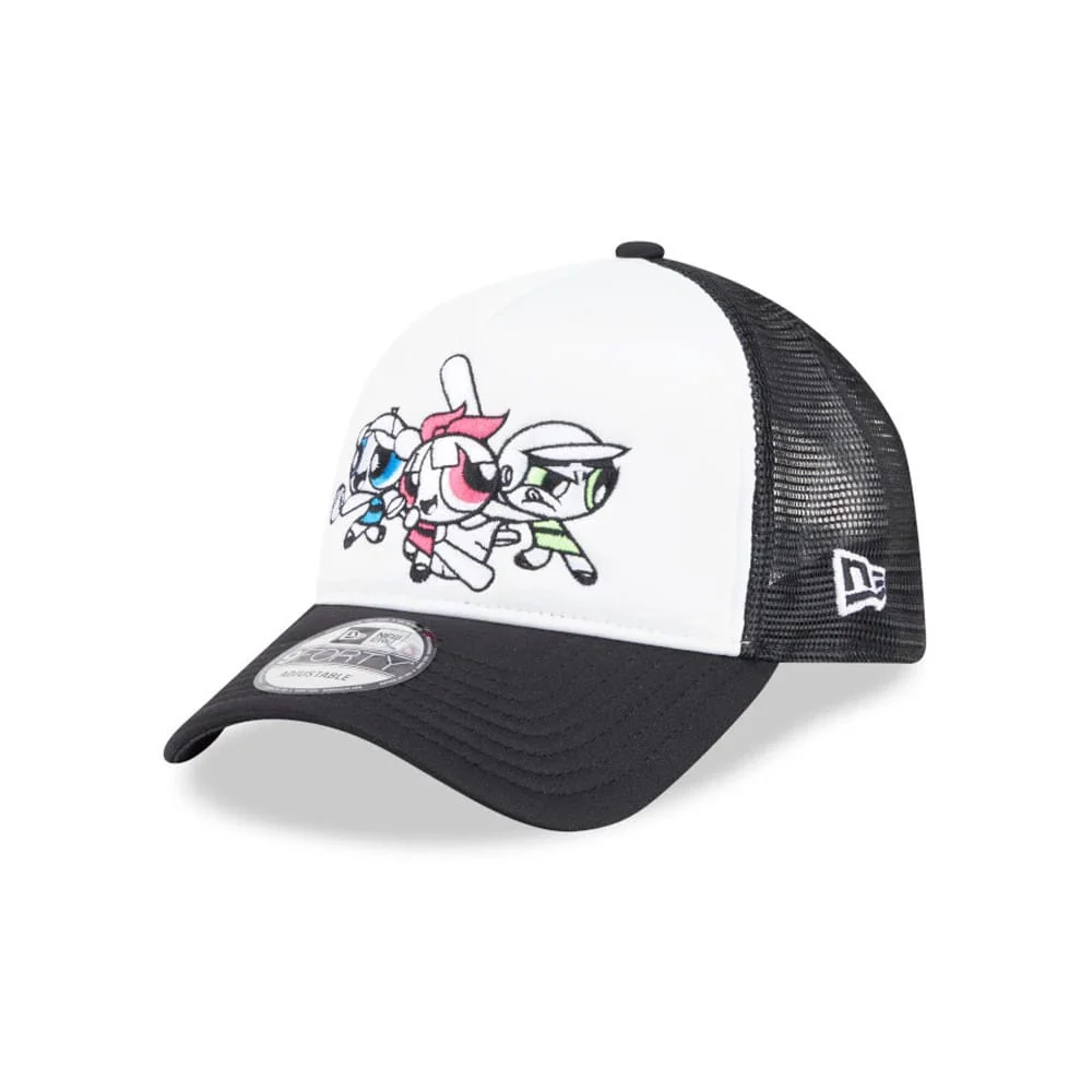 Powerpuff Girls Black 9FORTY A-Frame Trucker Cap